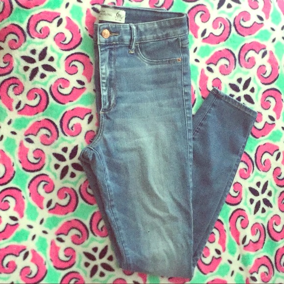 Abercrombie & Fitch Denim - Abercrombie&Fitch High Rise Jean Legging